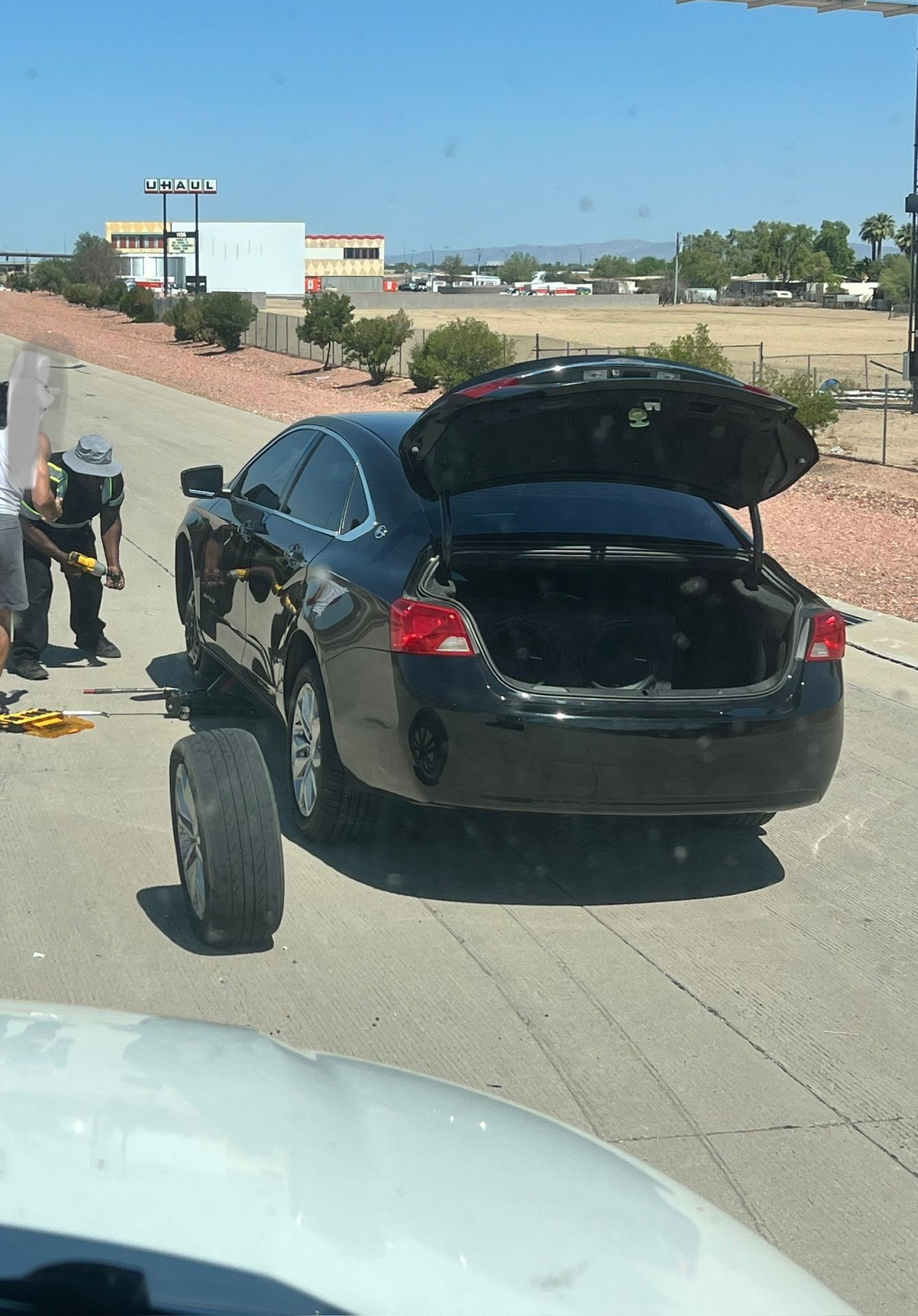 Flat Tire Assistance